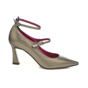 Art.221 - Tacco 7 cm - Suola in Gomma - Fodera Pelle - Alfa Oro - Sottopiede Imbottito - 169 €