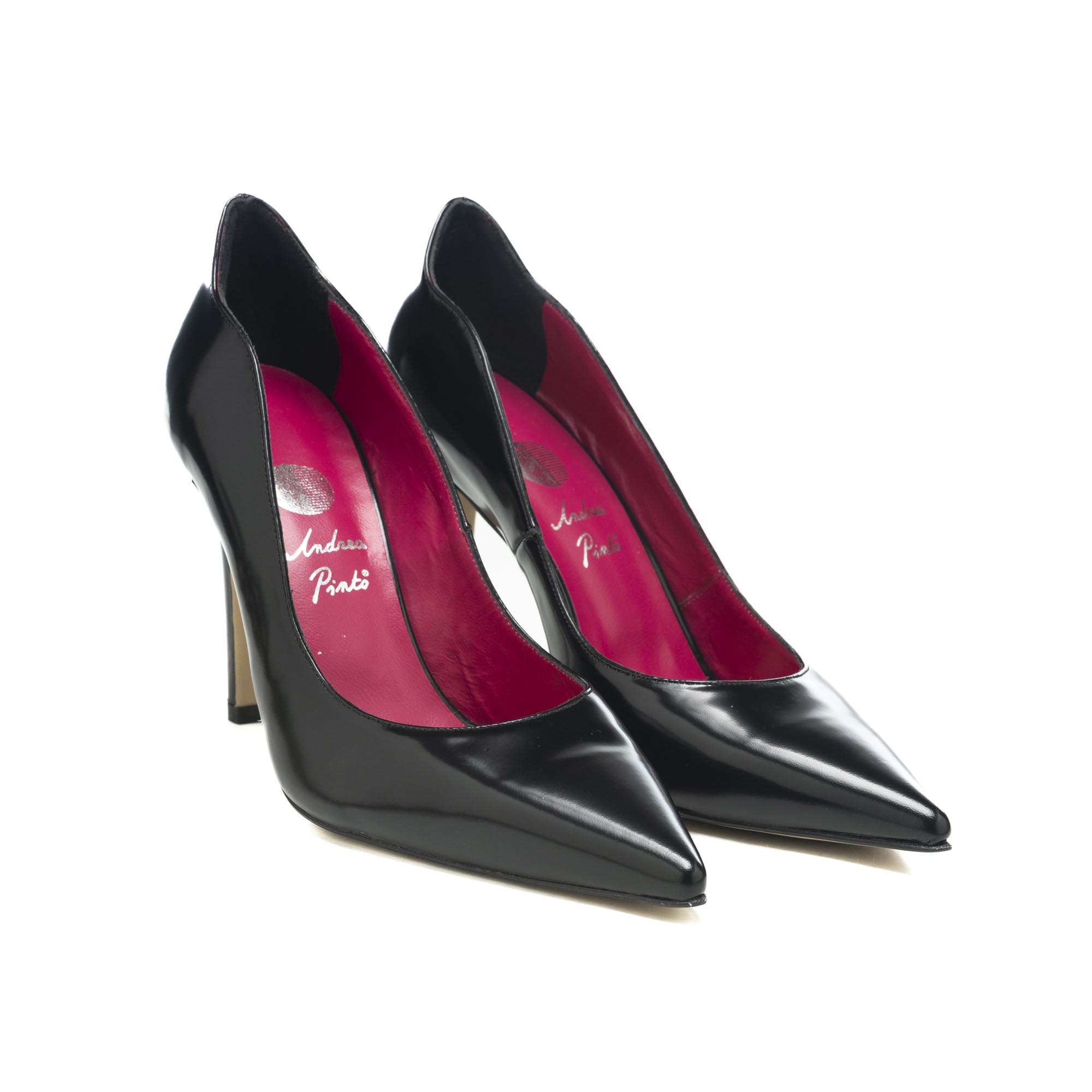 Art.223 Tacco 9 cm – Suola in gomma – fodera pelle – Abrasivato nero – sottopiede imbottito – 159 €