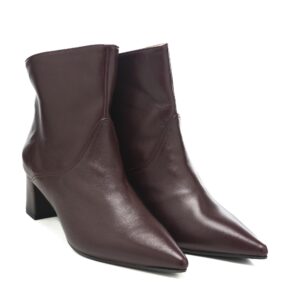 Art.228 tacco 5 cm - suola in gomma - fodera pelle - Nappa Bordeaux - sottopiede imbottito - 189 €