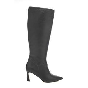 Art.241 tacco 7 cm - suola in gomma - fodera pelle - Nappa Moro - sottopiede imbottito - 249 €