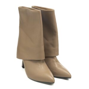 Art.243 tacco 7 cm - suola in gomma - Fodera Pelle - Nappa Mou - sottopiede imbottito - 229 €