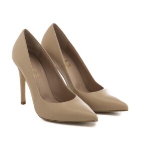 Art.334 tacco 11 cm - Suola in Gomma - Fodera pelle - Nappa Fondotinta - 159 €